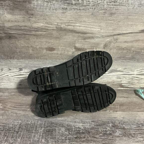 Everlane Black Chelsea Matte Rain Boots Women’s Size 11 Waterproof Ankle PVC - Picture 8 of 10